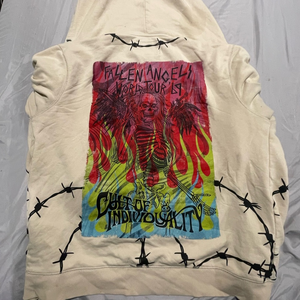 Cult of individuality Zip Up Cream L ( U )